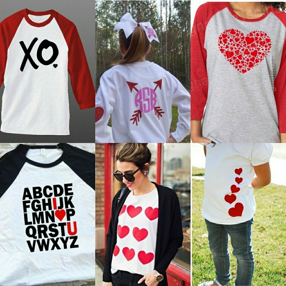 Valentine's specials shirts and gifts